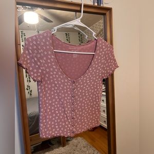 American Eagle Floral Top